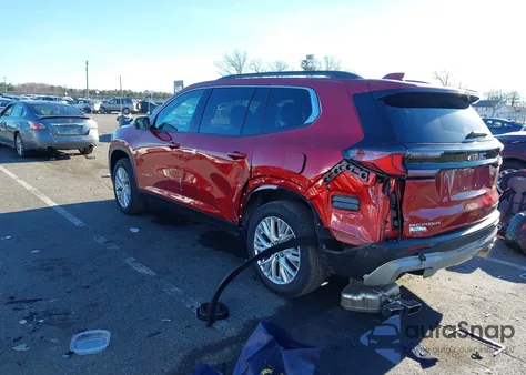 2024 GMC Acadia Fwd Elevation z USA, uszkodzony, nr VIN 1GKENKKS7RJ168408